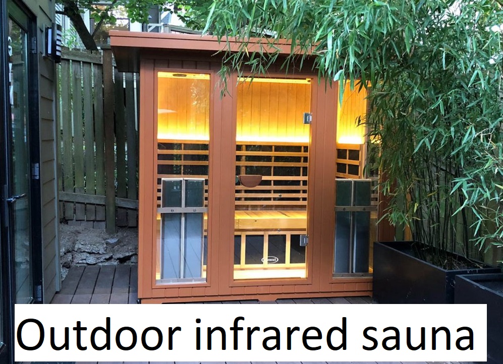outdoor infrared sauna