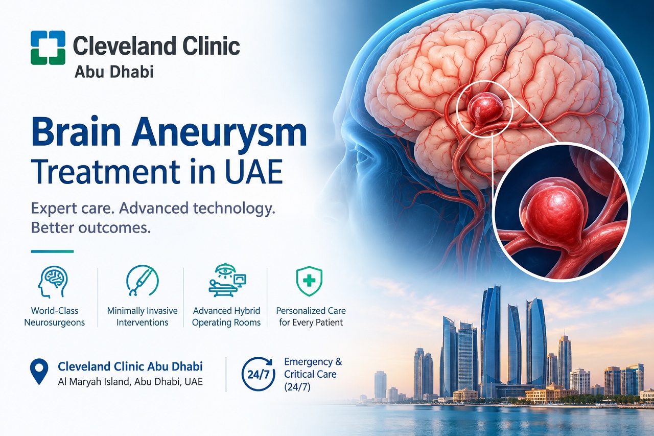 brain aneurysm, brain aneurysm treatment, brain aneurysm symptoms, ruptured brain aneurysm, brain aneurysm surgery abu dhabi